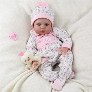 Kaydora Reborn Baby Dolls Girl - 16 Inch Realistic Newborn Girl Doll, Lifelike